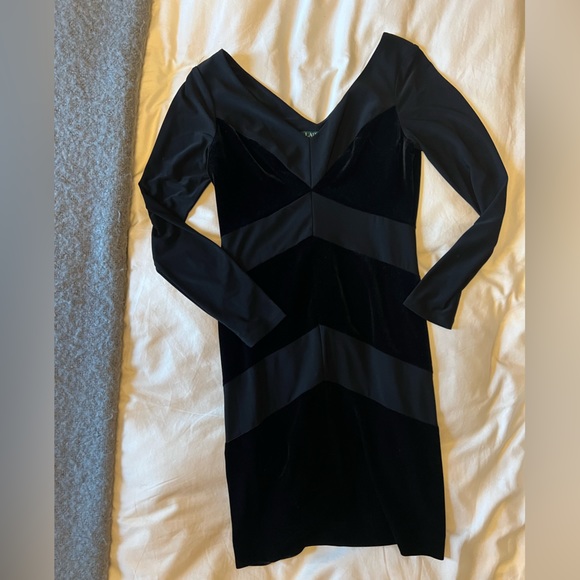 Ralph Lauren - vintage - velvet holiday dress - size 4 - Picture 2 of 10